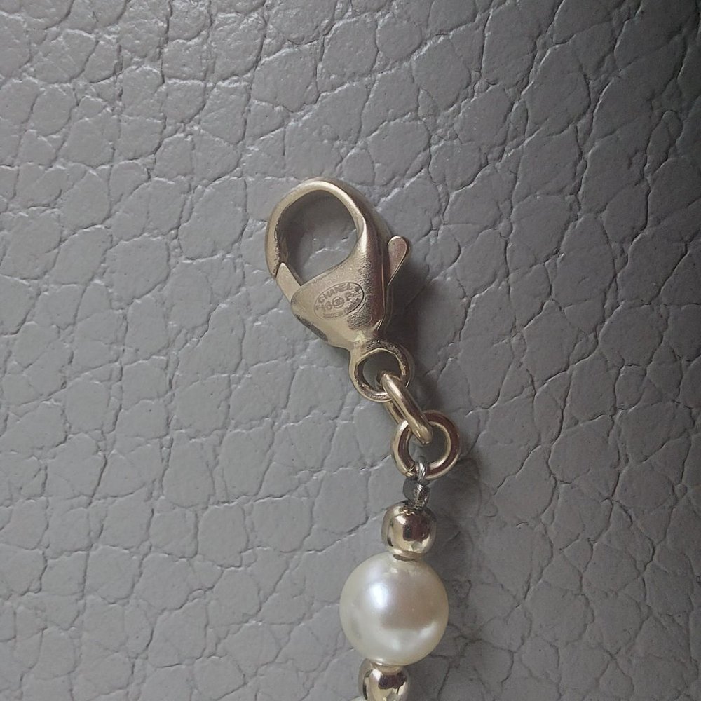 Chanel Pearl Crystal Necklace Vintage - Picture 14 of 14